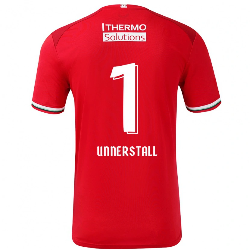 Danxen Herren Lars Unnerstall #1 Rot Weiß Heimtrikot Trikot 2024/25 T-Shirt Schweiz