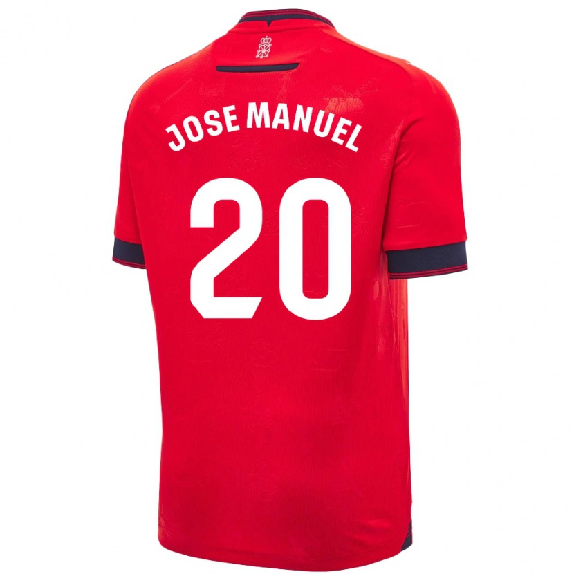 Danxen Herren José Manuel Arnáiz #20 Rot Weiß Heimtrikot Trikot 2024/25 T-Shirt Schweiz