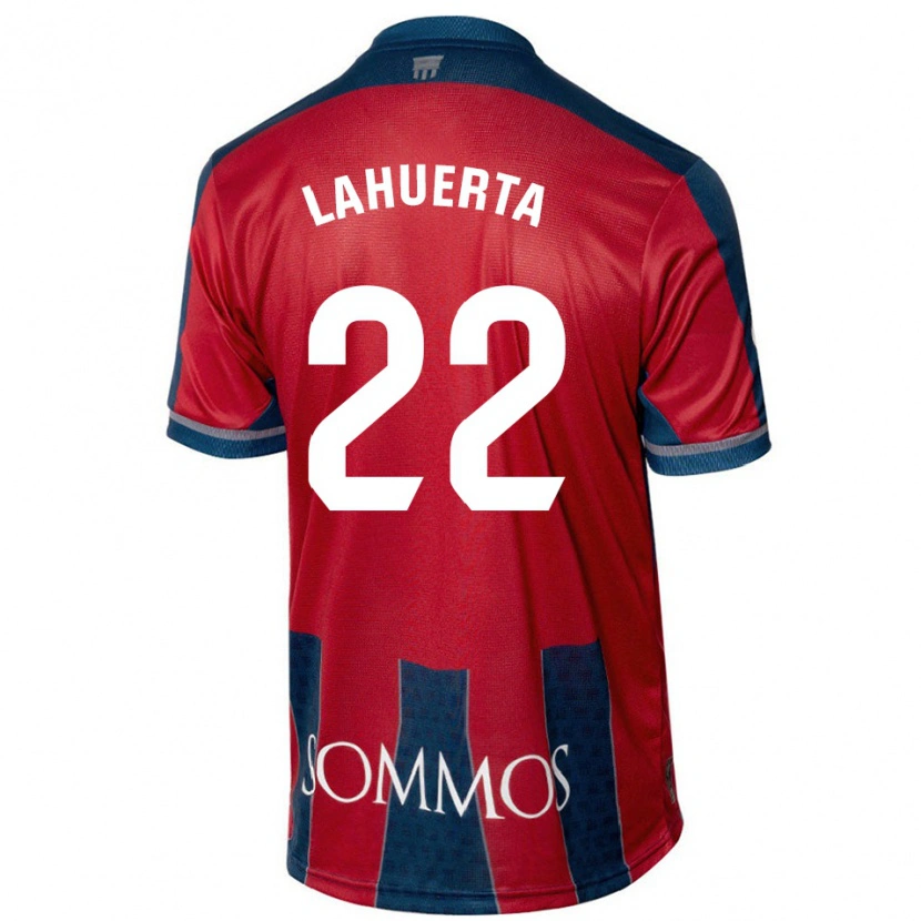 Danxen Herren Gema Lahuerta #22 Rot Blau Heimtrikot Trikot 2024/25 T-Shirt Schweiz