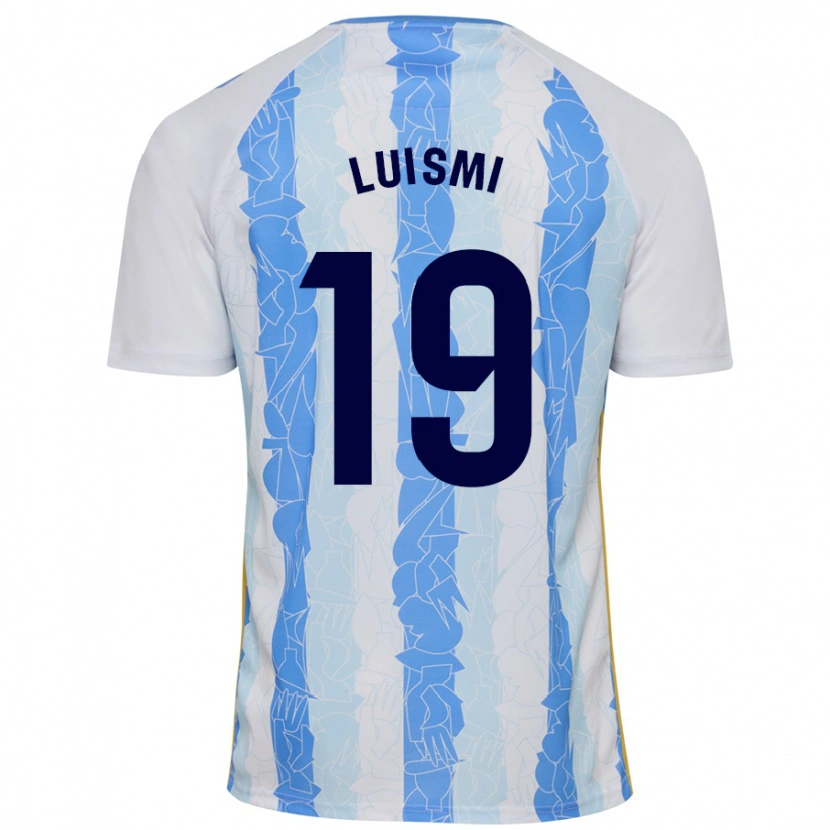 Danxen Herren Luismi Sánchez #19 Weiß Blau Heimtrikot Trikot 2024/25 T-Shirt Schweiz