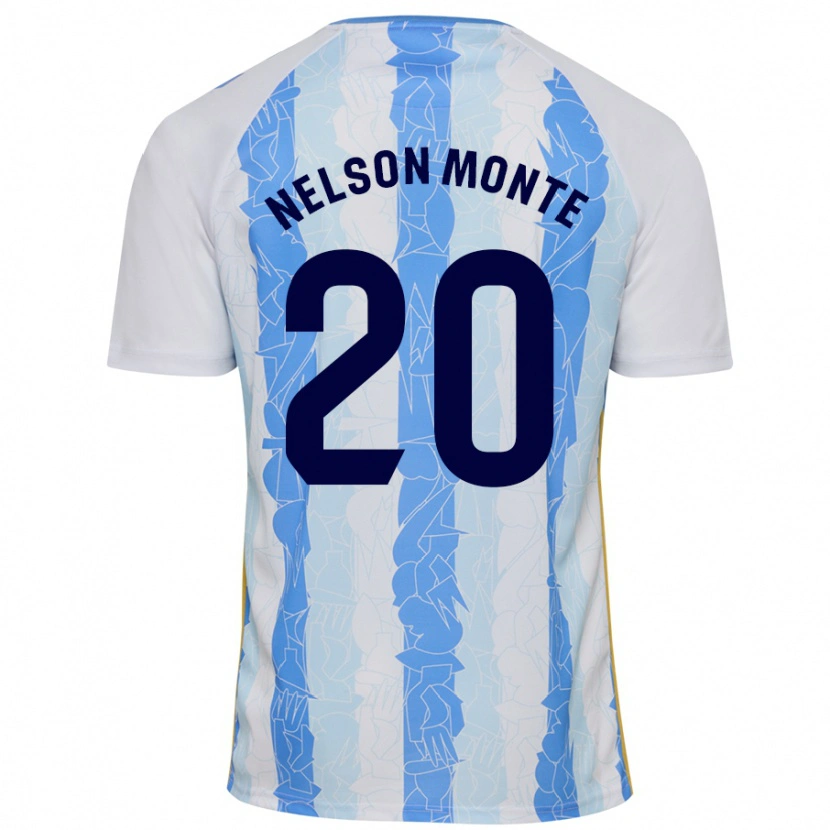 Danxen Herren Nélson Monte #20 Weiß Blau Heimtrikot Trikot 2024/25 T-Shirt Schweiz