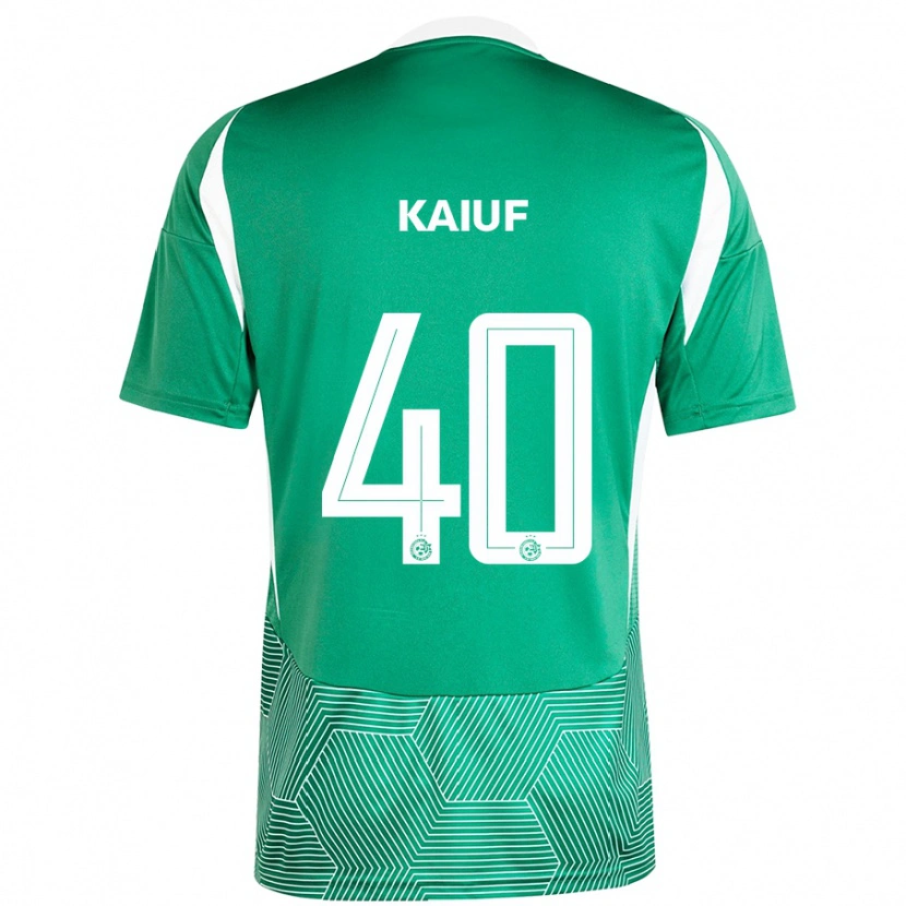 Danxen Herren Sharif Kaiuf #40 Grün Weiß Heimtrikot Trikot 2024/25 T-Shirt Schweiz