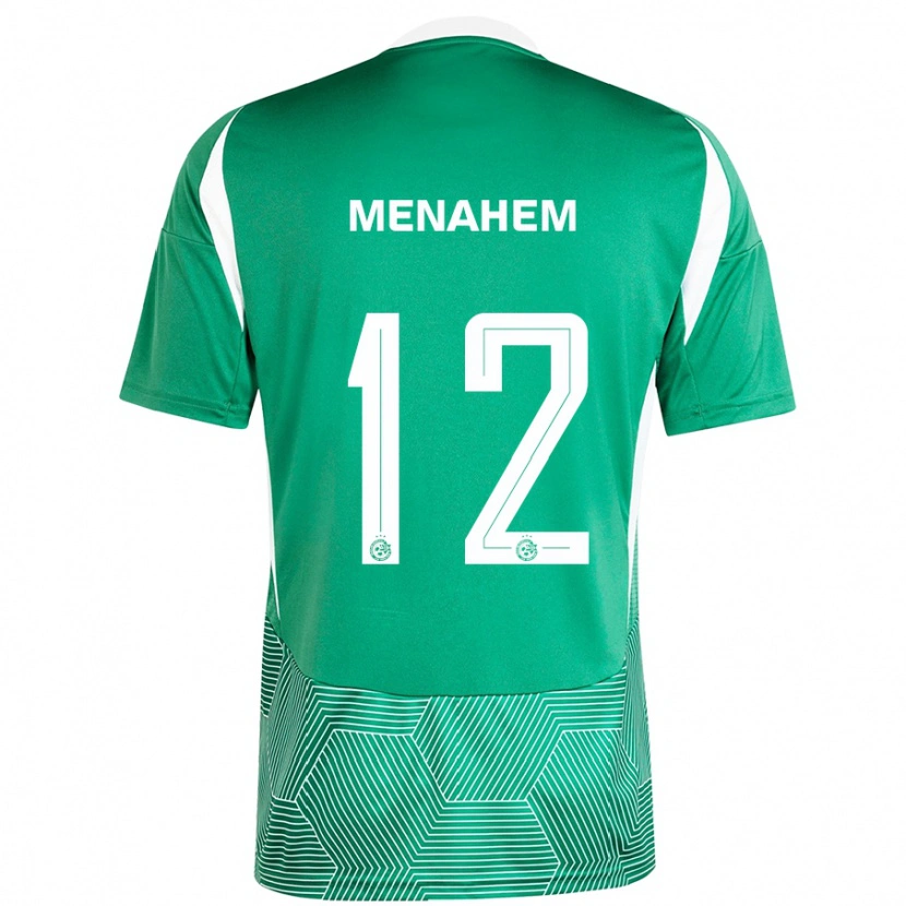 Danxen Herren Sun Menahem #12 Grün Weiß Heimtrikot Trikot 2024/25 T-Shirt Schweiz