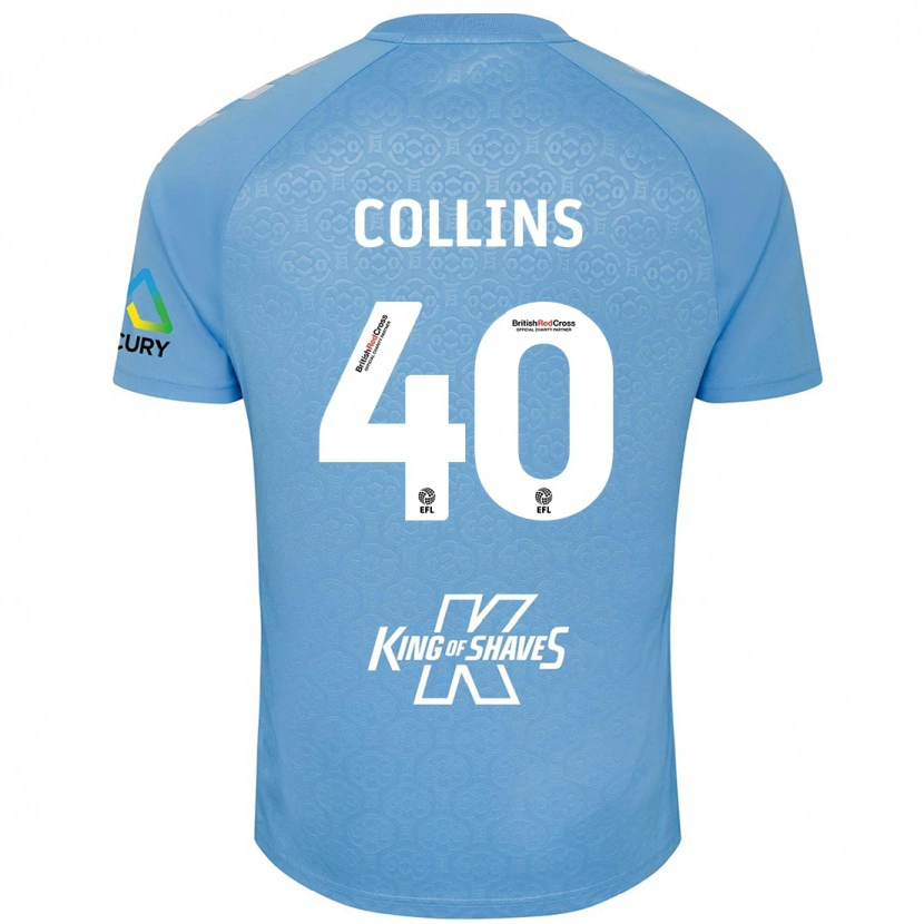 Danxen Herren Brad Collins #40 Blau Weiß Heimtrikot Trikot 2024/25 T-Shirt Schweiz