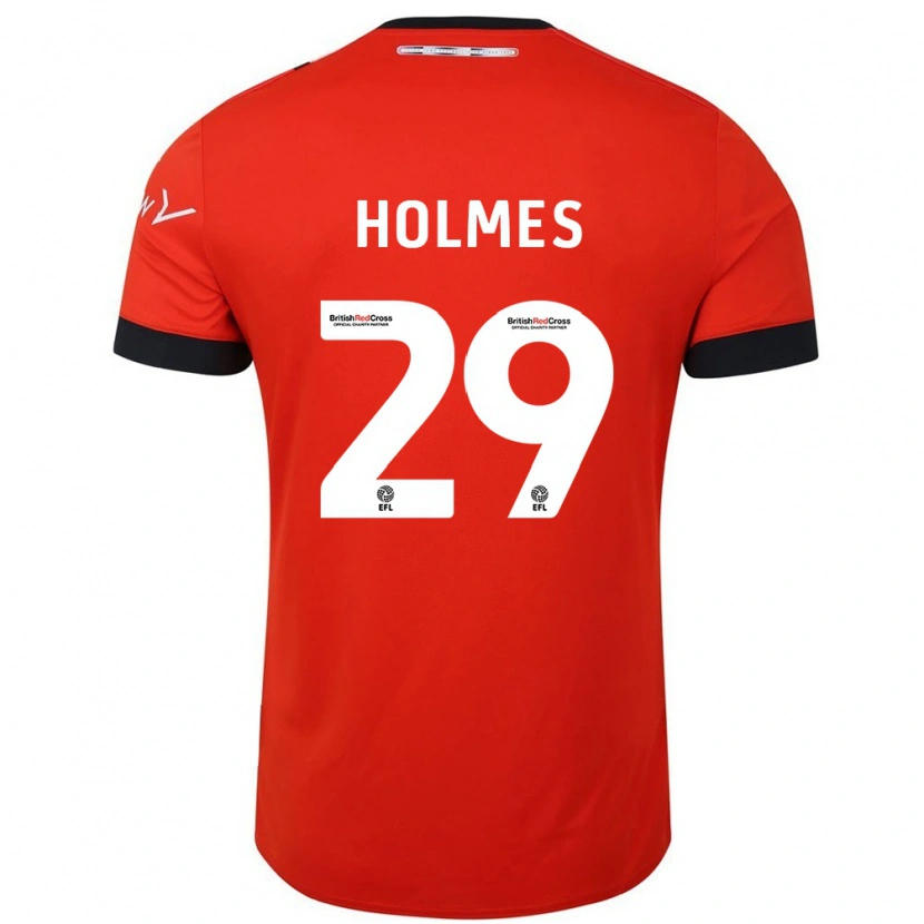 Danxen Herren Tom Holmes #29 Orange Schwarz Heimtrikot Trikot 2024/25 T-Shirt Schweiz