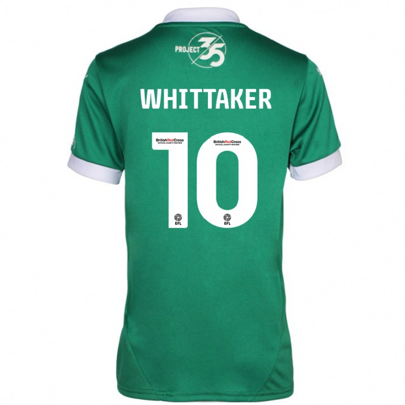 Danxen Herren Morgan Whittaker #10 Grün Weiß Heimtrikot Trikot 2024/25 T-Shirt Schweiz