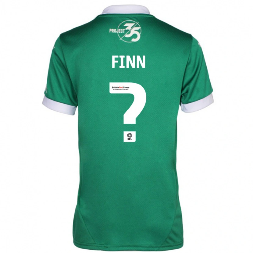 Danxen Herren Tegan Finn #0 Grün Weiß Heimtrikot Trikot 2024/25 T-Shirt Schweiz