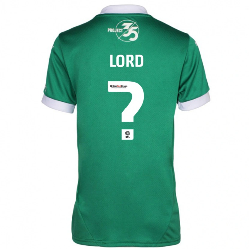 Danxen Herren Sam Lord #0 Grün Weiß Heimtrikot Trikot 2024/25 T-Shirt Schweiz