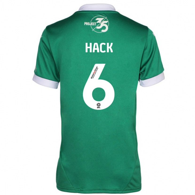 Danxen Herren Lucy Hack #6 Grün Weiß Heimtrikot Trikot 2024/25 T-Shirt Schweiz