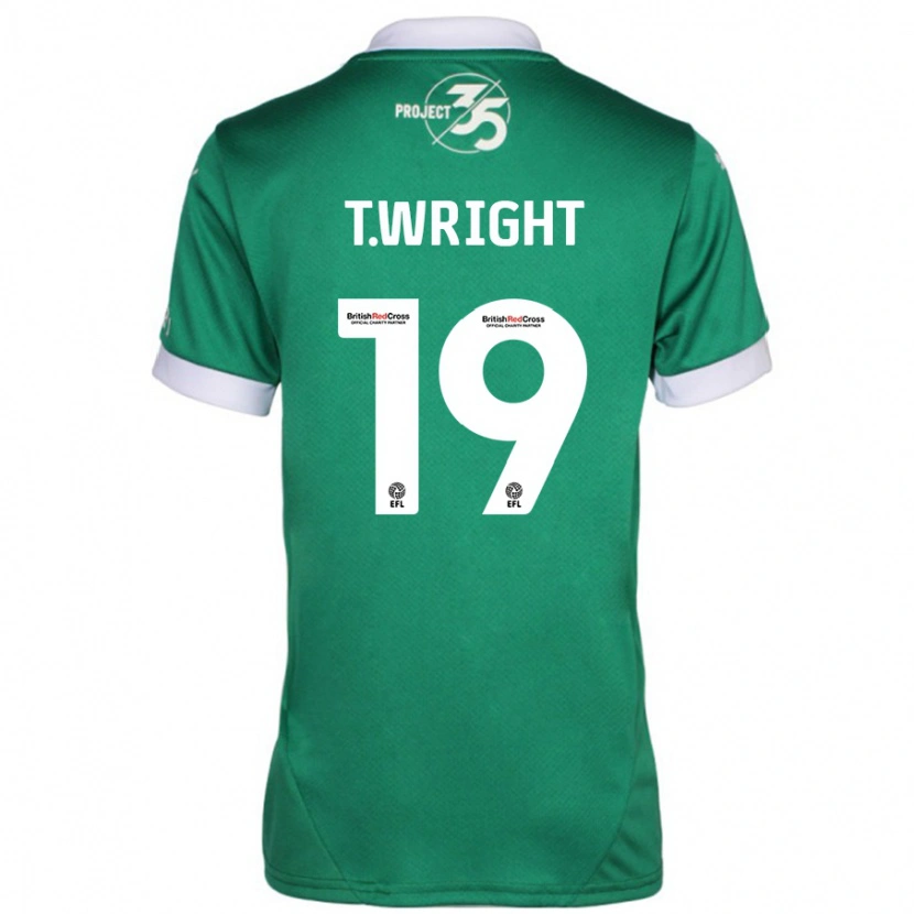 Danxen Herren Tyreik Wright #19 Grün Weiß Heimtrikot Trikot 2024/25 T-Shirt Schweiz