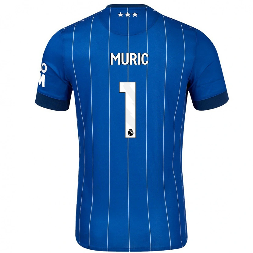 Danxen Herren Arijanet Muric #1 Marineblau Heimtrikot Trikot 2024/25 T-Shirt Schweiz