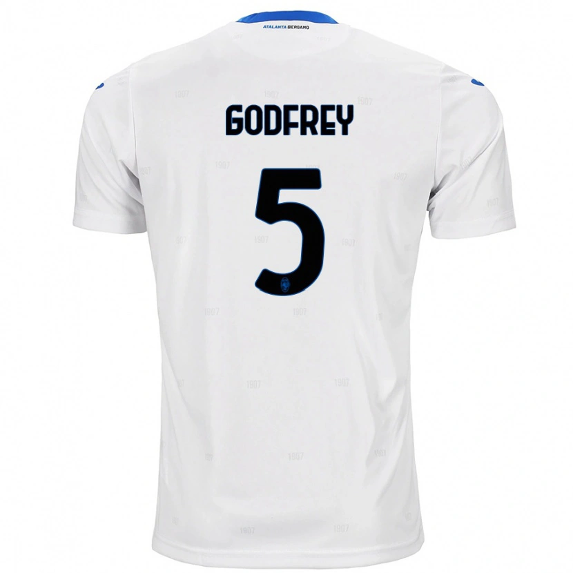 Danxen Herren Ben Godfrey #5 Weiß Auswärtstrikot Trikot 2024/25 T-Shirt Schweiz