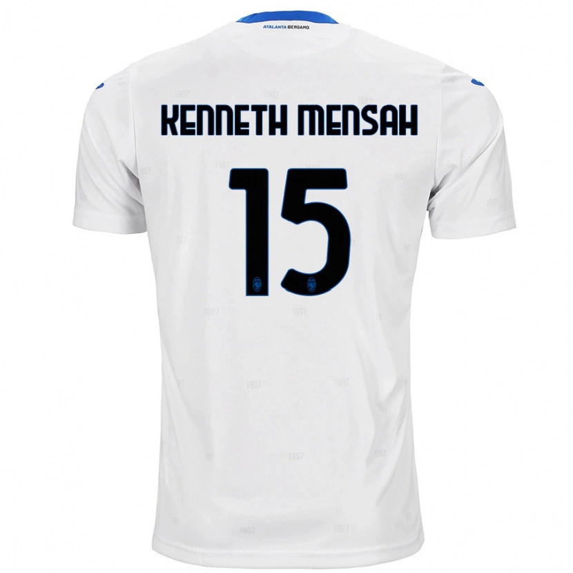 Danxen Herren Anthony Kenneth Mensah #15 Weiß Auswärtstrikot Trikot 2024/25 T-Shirt Schweiz