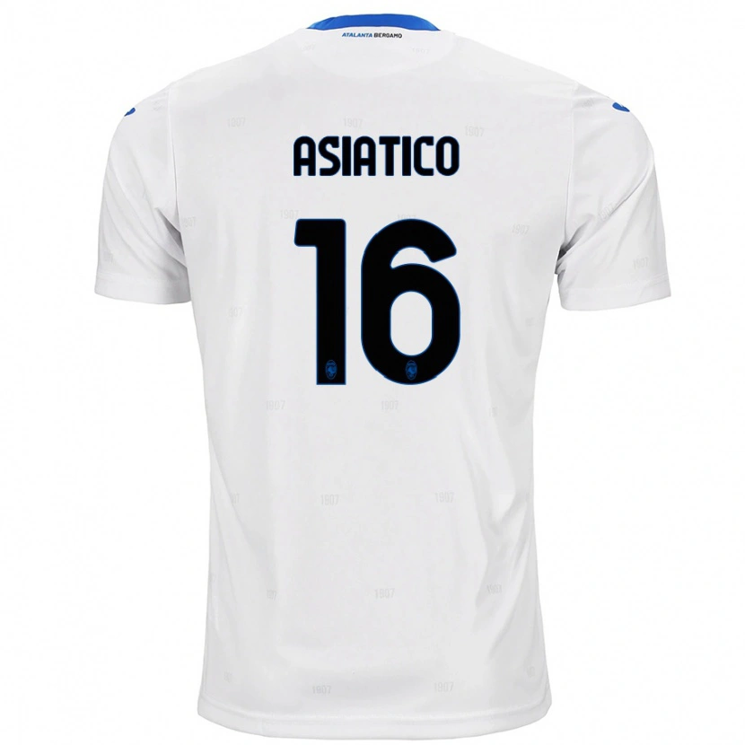 Danxen Herren Pietro Asiatico #16 Weiß Auswärtstrikot Trikot 2024/25 T-Shirt Schweiz