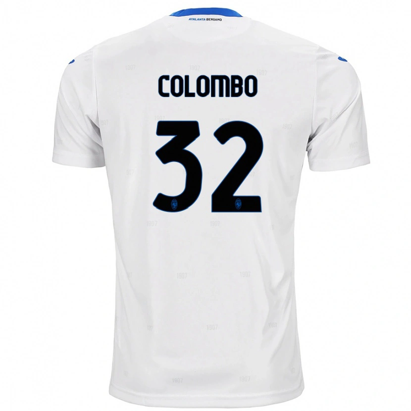 Danxen Herren Matteo Colombo #32 Weiß Auswärtstrikot Trikot 2024/25 T-Shirt Schweiz