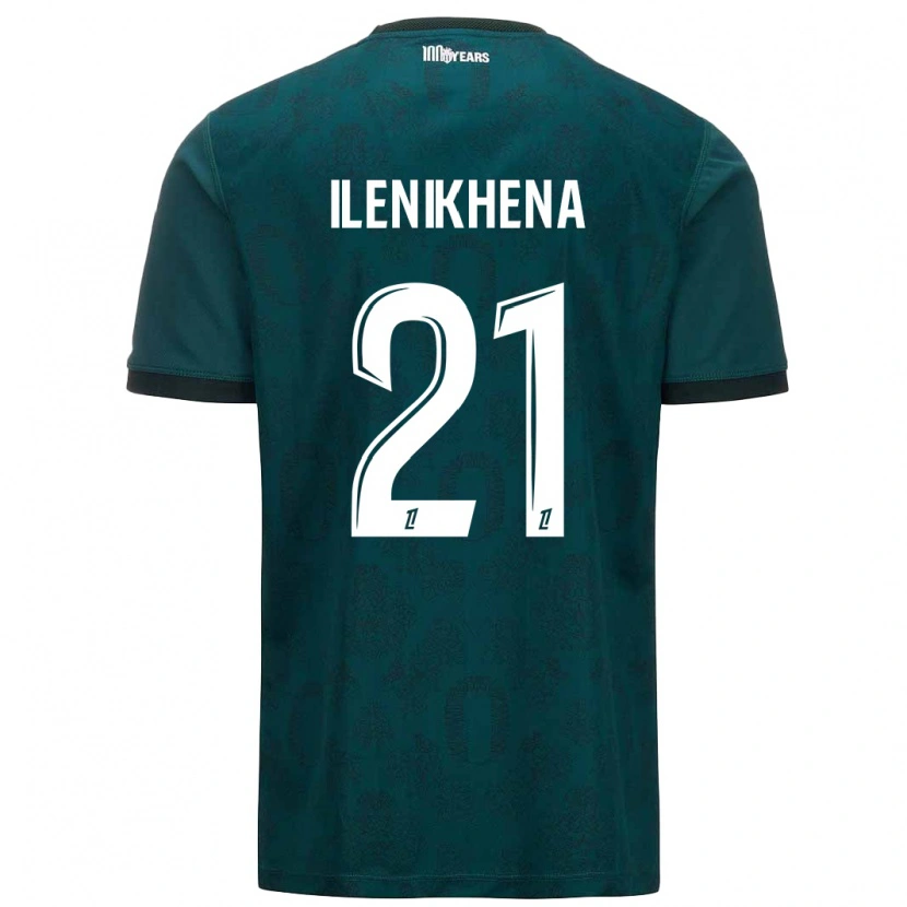 Danxen Herren George Ilenikhena #21 Dunkelgrün Auswärtstrikot Trikot 2024/25 T-Shirt Schweiz