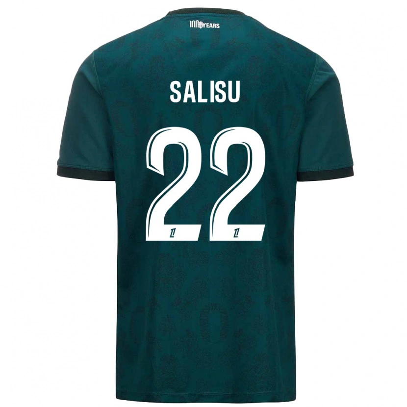 Danxen Herren Mohammed Salisu #22 Dunkelgrün Auswärtstrikot Trikot 2024/25 T-Shirt Schweiz