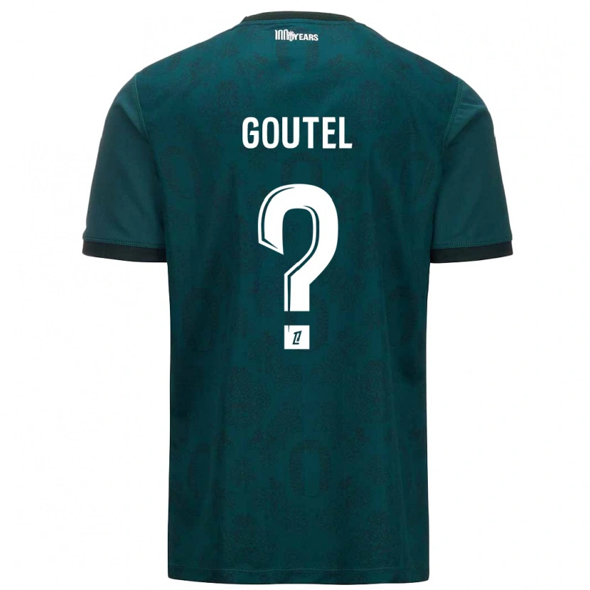 Danxen Herren Farid Goutel #0 Dunkelgrün Auswärtstrikot Trikot 2024/25 T-Shirt Schweiz