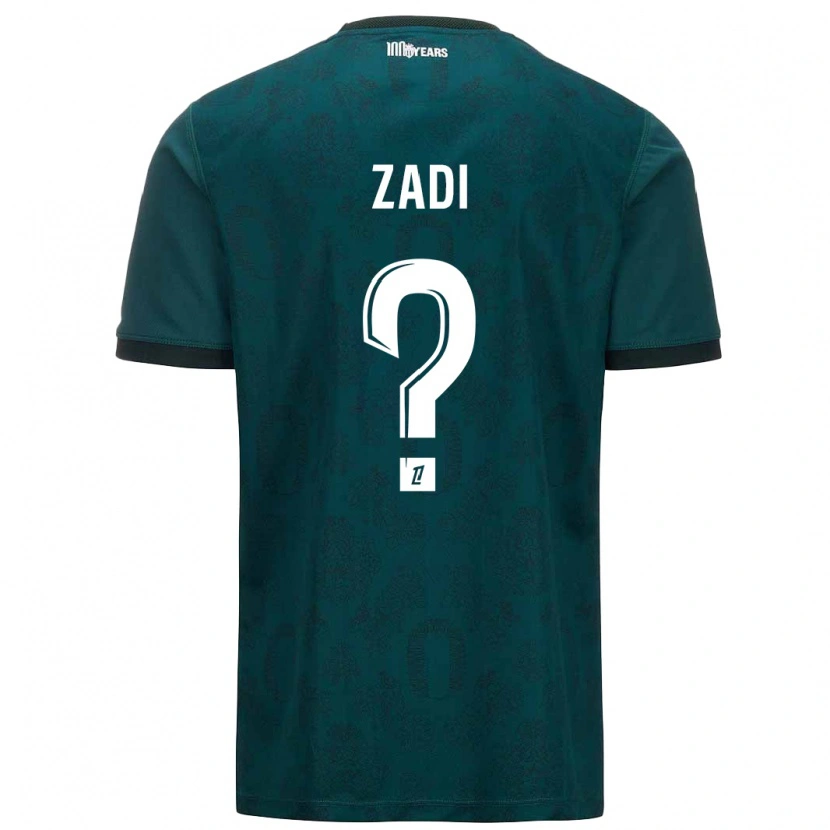 Danxen Herren Alain Zadi #0 Dunkelgrün Auswärtstrikot Trikot 2024/25 T-Shirt Schweiz