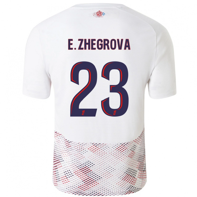 Danxen Herren Edon Zhegrova #23 Weiß Königsblau Auswärtstrikot Trikot 2024/25 T-Shirt Schweiz