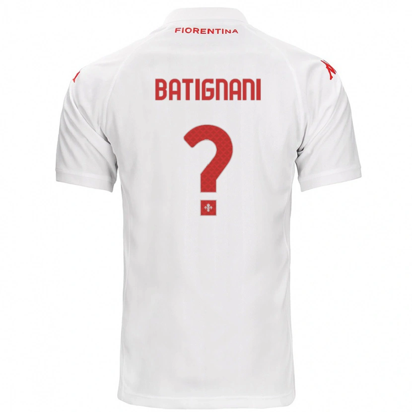 Danxen Herren Francesco Batignani #0 Weiß Auswärtstrikot Trikot 2024/25 T-Shirt Schweiz