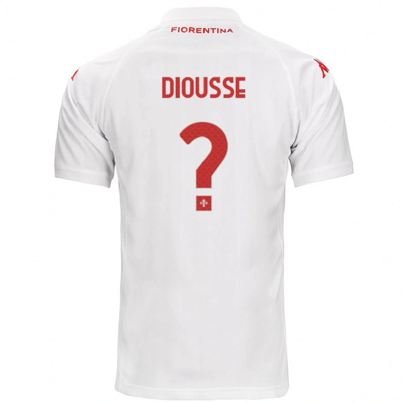 Danxen Herren Birahim Diousse #0 Weiß Auswärtstrikot Trikot 2024/25 T-Shirt Schweiz