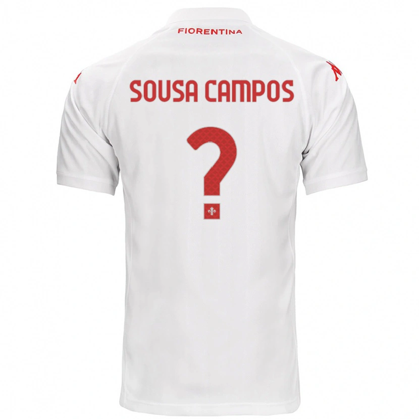 Danxen Herren Matteo Sousa Campos #0 Weiß Auswärtstrikot Trikot 2024/25 T-Shirt Schweiz