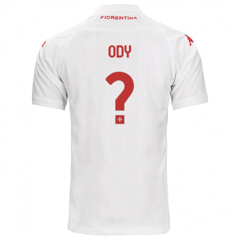 Danxen Herren Edwin Ody #0 Weiß Auswärtstrikot Trikot 2024/25 T-Shirt Schweiz