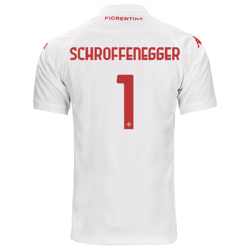 Danxen Herren Katja Schroffenegger #1 Weiß Auswärtstrikot Trikot 2024/25 T-Shirt Schweiz