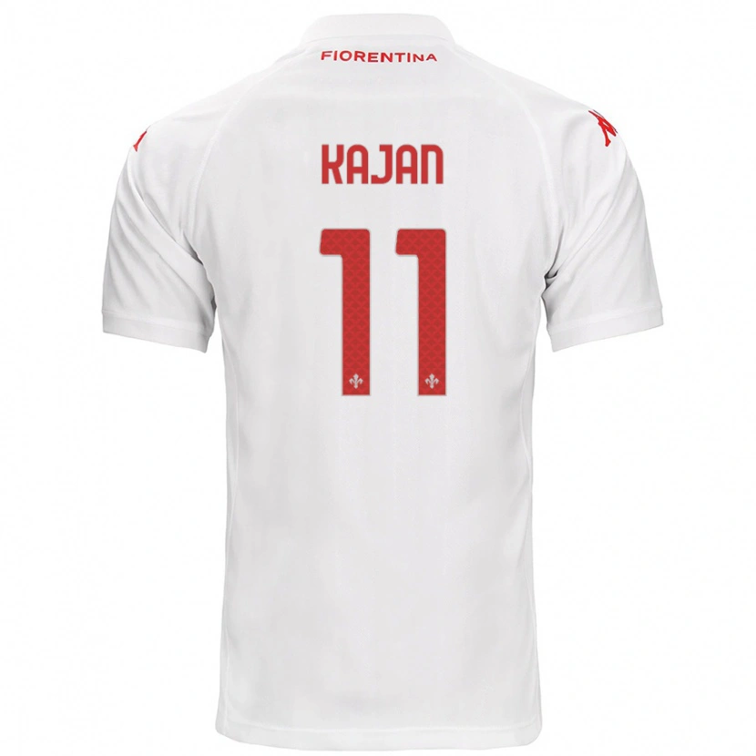 Danxen Herren Zsanett Kaján #11 Weiß Auswärtstrikot Trikot 2024/25 T-Shirt Schweiz