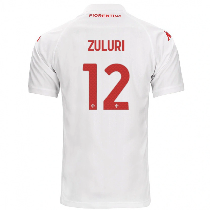 Danxen Herren Athena Zuluri #12 Weiß Auswärtstrikot Trikot 2024/25 T-Shirt Schweiz