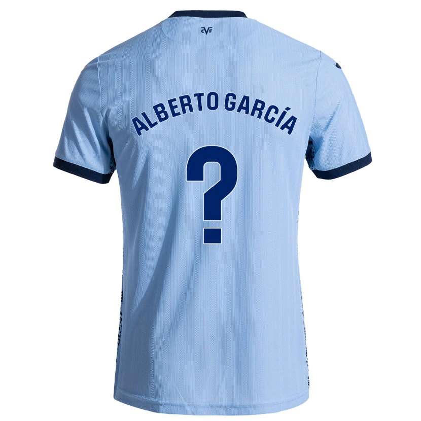 Danxen Herren Alberto García #0 Himmelblau Auswärtstrikot Trikot 2024/25 T-Shirt Schweiz