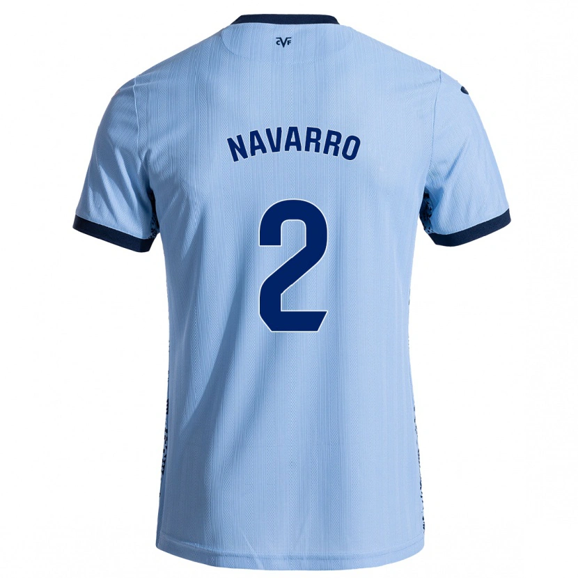 Danxen Herren Pau Navarro #2 Himmelblau Auswärtstrikot Trikot 2024/25 T-Shirt Schweiz