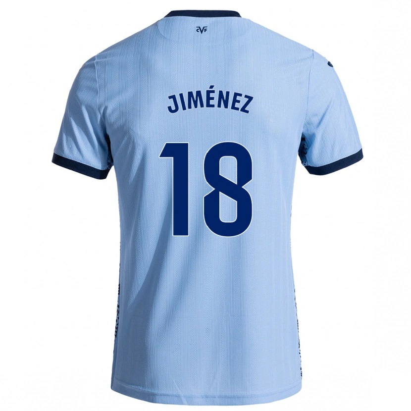 Danxen Herren Alex Jiménez #18 Himmelblau Auswärtstrikot Trikot 2024/25 T-Shirt Schweiz