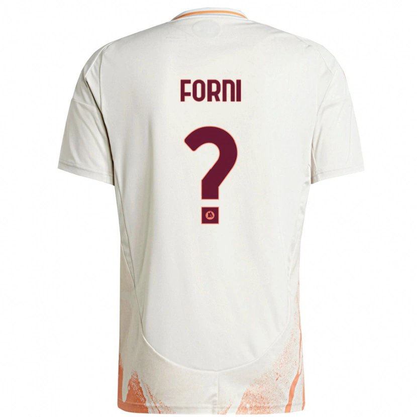 Danxen Herren Matteo Forni #0 Cremeweiß Orange Auswärtstrikot Trikot 2024/25 T-Shirt Schweiz