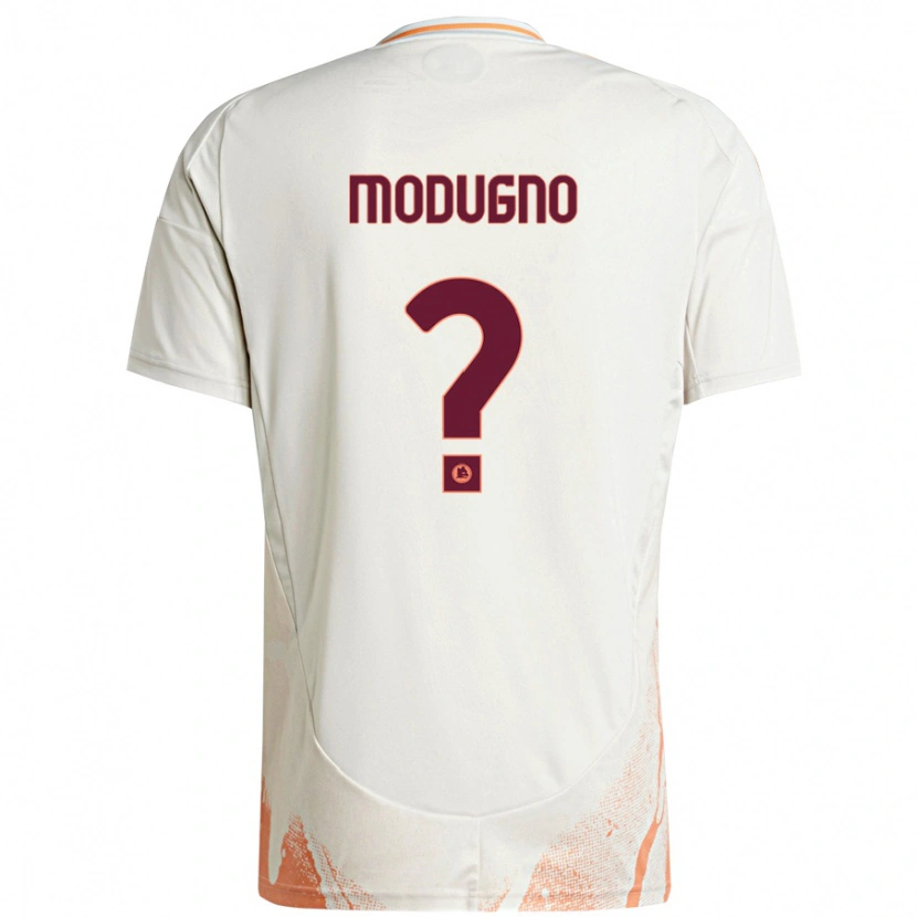 Danxen Herren Emanuele Modugno #0 Cremeweiß Orange Auswärtstrikot Trikot 2024/25 T-Shirt Schweiz