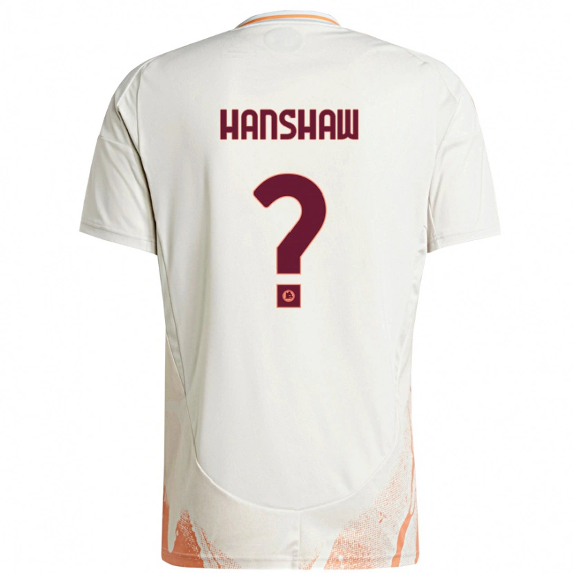 Danxen Herren Verena Hanshaw #0 Cremeweiß Orange Auswärtstrikot Trikot 2024/25 T-Shirt Schweiz