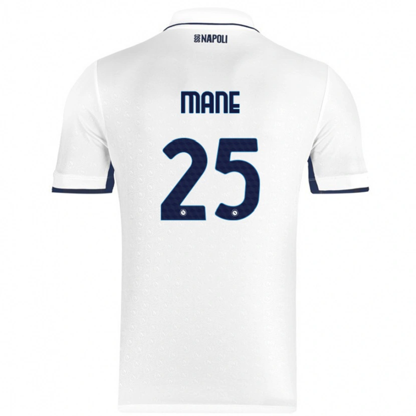 Danxen Herren Balla Mousa Mane #25 Weiß Königsblau Auswärtstrikot Trikot 2024/25 T-Shirt Schweiz