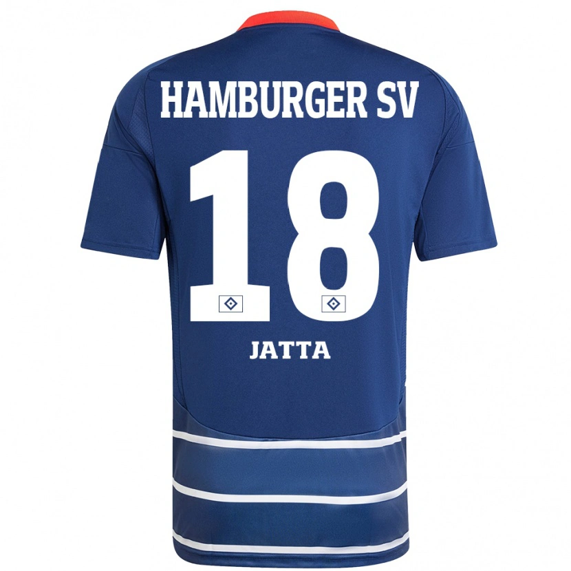 Danxen Herren Bakery Jatta #18 Dunkelblau Auswärtstrikot Trikot 2024/25 T-Shirt Schweiz