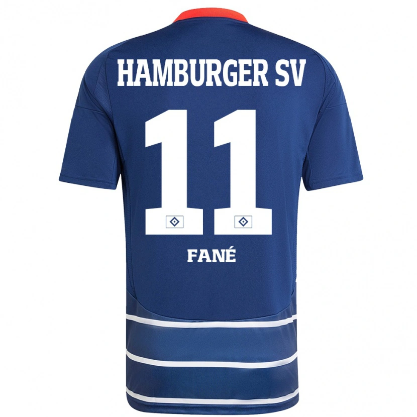 Danxen Herren Sidi Fané #11 Dunkelblau Auswärtstrikot Trikot 2024/25 T-Shirt Schweiz