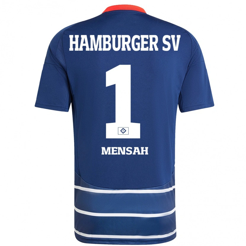 Danxen Herren Steven Mensah #1 Dunkelblau Auswärtstrikot Trikot 2024/25 T-Shirt Schweiz