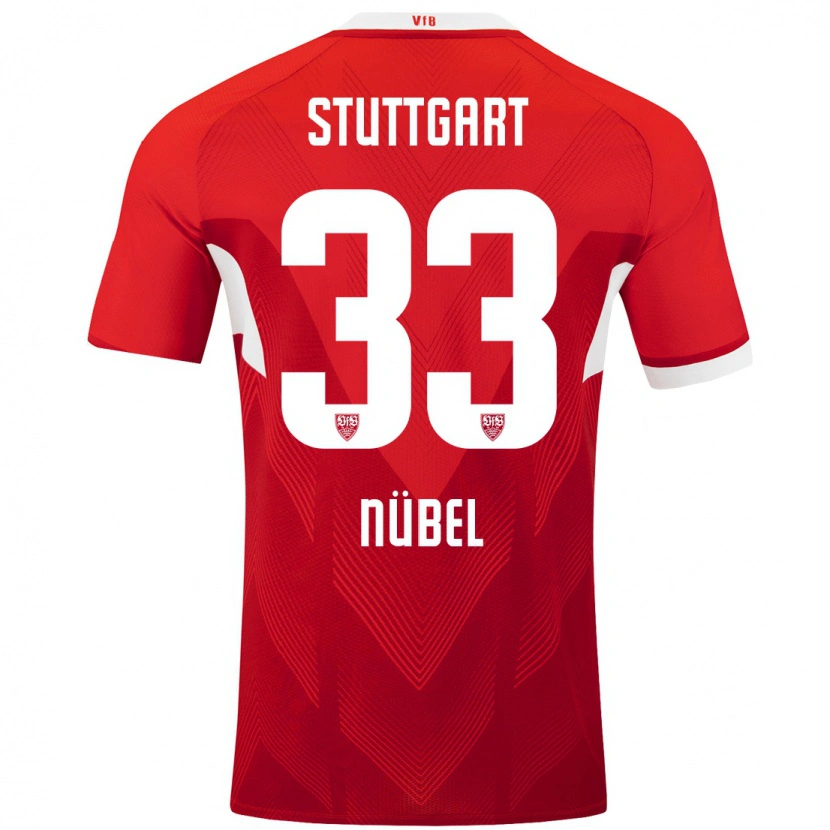 Danxen Herren Alexander Nübel #33 Rot Weiß Auswärtstrikot Trikot 2024/25 T-Shirt Schweiz