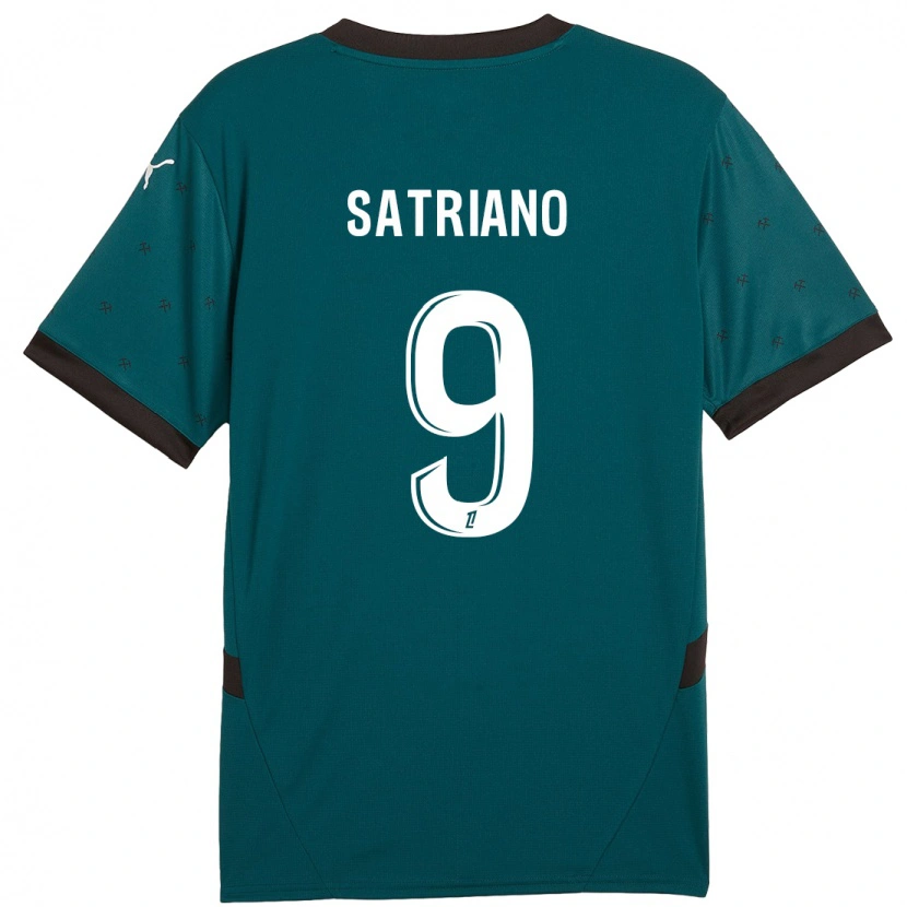 Danxen Herren Martín Satriano #9 Dunkelgrün Auswärtstrikot Trikot 2024/25 T-Shirt Schweiz