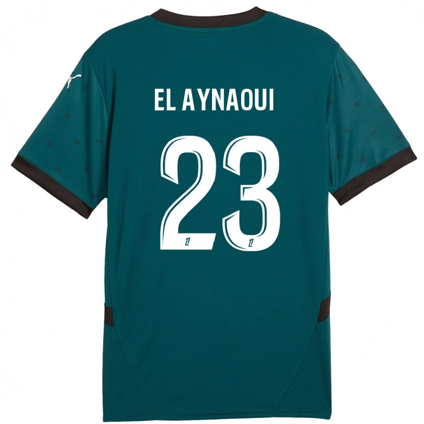 Danxen Herren Neil El Aynaoui #23 Dunkelgrün Auswärtstrikot Trikot 2024/25 T-Shirt Schweiz