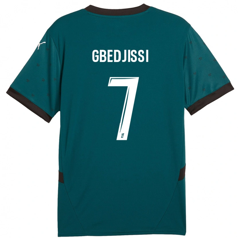 Danxen Herren Aude Gbedjissi #7 Dunkelgrün Auswärtstrikot Trikot 2024/25 T-Shirt Schweiz