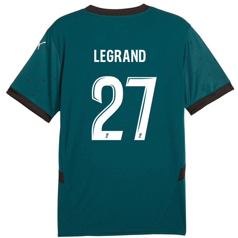 Danxen Herren Bérénice Legrand #27 Dunkelgrün Auswärtstrikot Trikot 2024/25 T-Shirt Schweiz