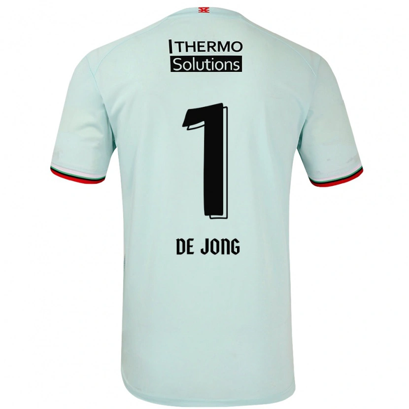 Danxen Herren Daniëlle De Jong #1 Hellgrün Auswärtstrikot Trikot 2024/25 T-Shirt Schweiz