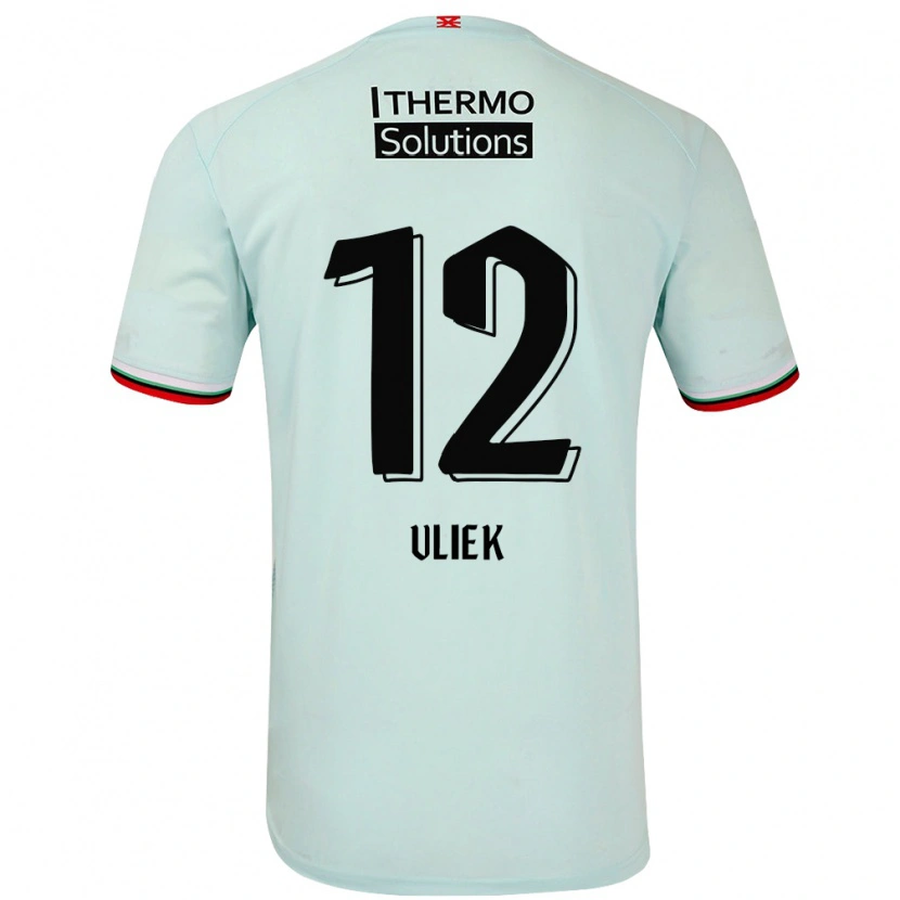 Danxen Herren Leonie Vliek #12 Hellgrün Auswärtstrikot Trikot 2024/25 T-Shirt Schweiz