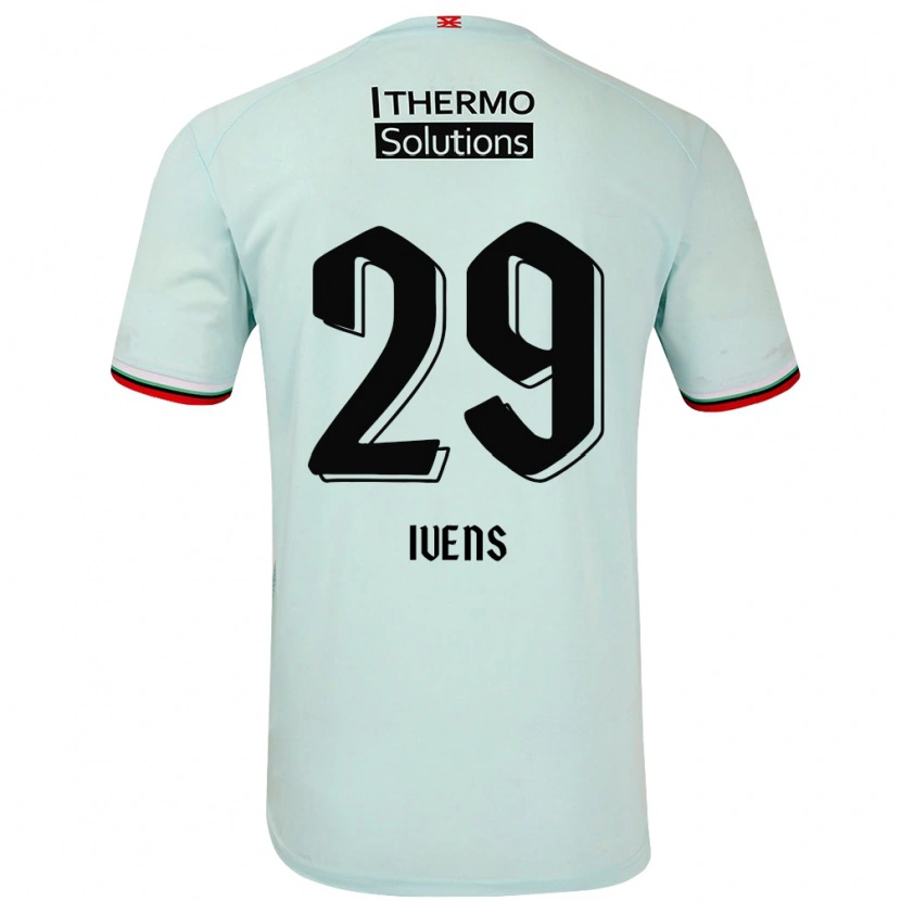 Danxen Herren Rose Ivens #29 Hellgrün Auswärtstrikot Trikot 2024/25 T-Shirt Schweiz