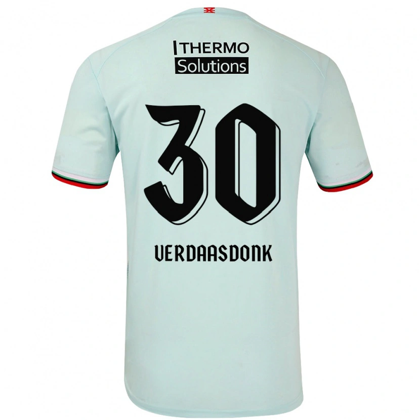 Danxen Herren Suus Verdaasdonk #30 Hellgrün Auswärtstrikot Trikot 2024/25 T-Shirt Schweiz